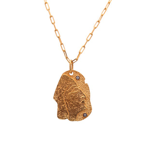 Cleopatra Motif Necklace
