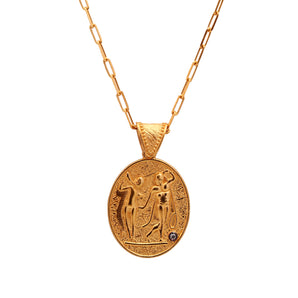 Eros and Psyche Themed Necklace