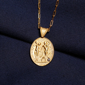Eros and Psyche Themed Necklace