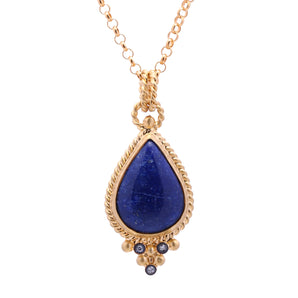 Lapis Lazuli Stone Necklace