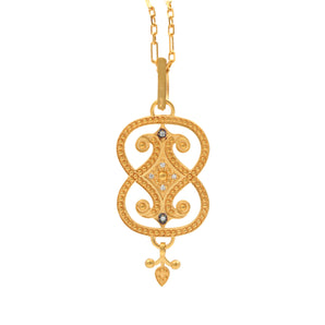 Flower-adorned Necklace
