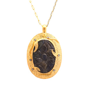 Labradorite Stone Necklace