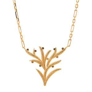 Homer Themed Olive Tree Necklace
