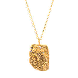 Olive Tree Motif Necklace