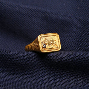 Nemean Lion Motif Ring