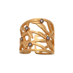 Apollo and Dafni Themed Ring