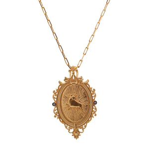 Taurus Themed Bull Motif Necklace