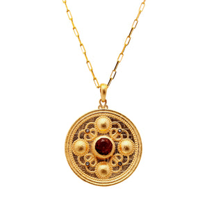 Byzantine Shield Themed Necklace
