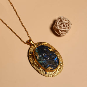 Labradorite Stone Necklace