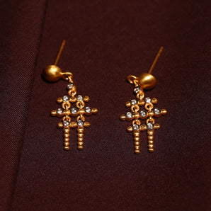Lakshmi Themed Earring