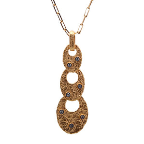 Odin and Volva Themed Ring Necklace