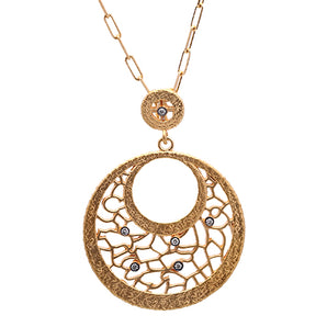 Crescent Shaped Necklace