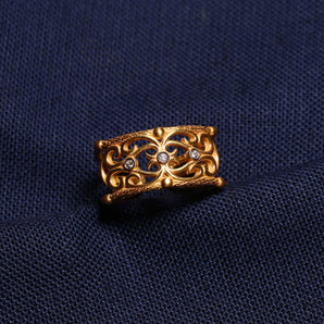 Dionysus' Ivy Themed Ring
