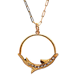 Swordfish Motif Necklace