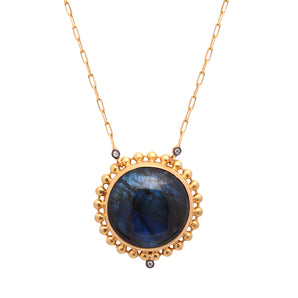Sky 'home of the sun and the moon' Themed Necklace