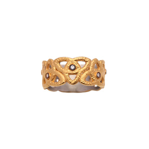 The Shape of The Eye Themed Ring