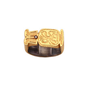 Scythian Themed Ring