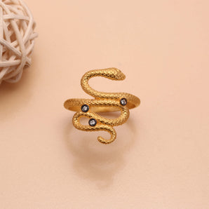 Snake Motif Ring
