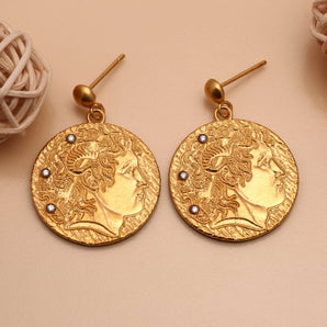 Apollo Motif Earring