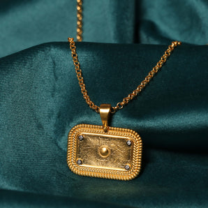 Plate-type Necklace