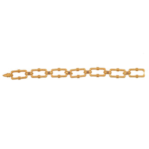 Rectangular Ring Motif Bracelet