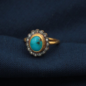 Turquoise Stone Ring