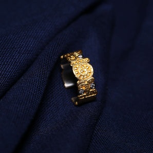 Snake Motif Diamond Ring