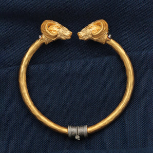 Ram's Head Motif Bracelet