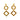 Rhombus and Circle Motifs Earring