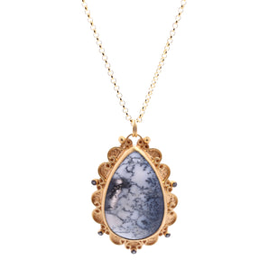 Opal Stone Necklace