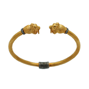 Lion Head Door Knocker Motif Bracelet