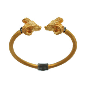 Ram's Head Motif Bracelet