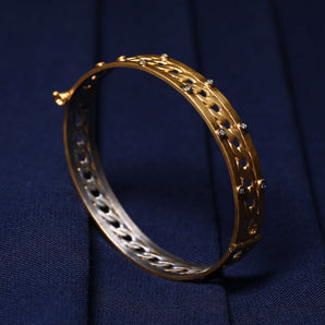 Diamond Detailed Chain Bracelet