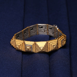 Pyramid Motif Bracelet