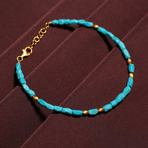 Turquoise Gemstones Bracelet