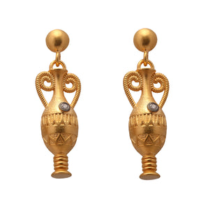 Hadra Vase Motif Earring