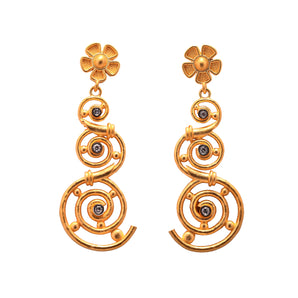 Spiral Pattern Earring