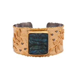 Northern Lights Themed Labrodorite Stone Bracelet