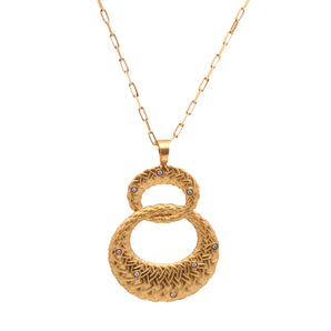 Infinity Signed Necklace