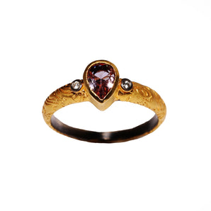 Garnet Stone Ring