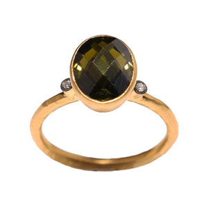 Tourmaline Stone Ring