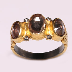 Three Eyes Motif Ring