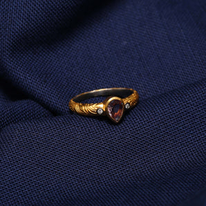 Garnet Stone Ring
