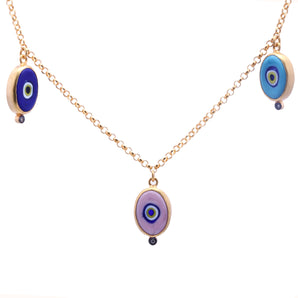 Evil Eye Motif Necklace