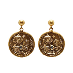 Ancient Roman Coins Earring