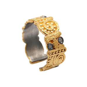Snake Motif Diamond Ring