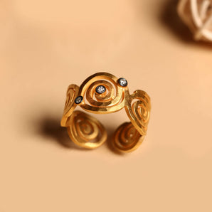 The Hanging Gardens of Babylon Themed Ring