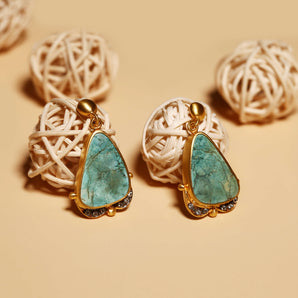 Turquoise Stone Earring