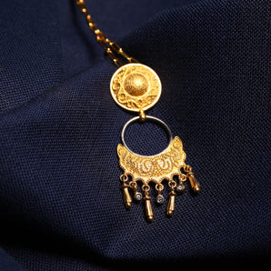 The Sun and Moon Motif Necklace