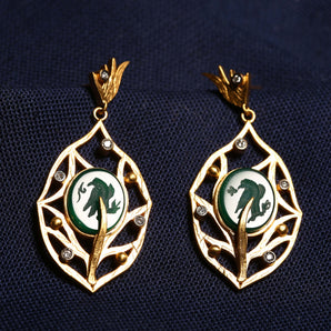 Periphas Themed Eagle Motif Earring